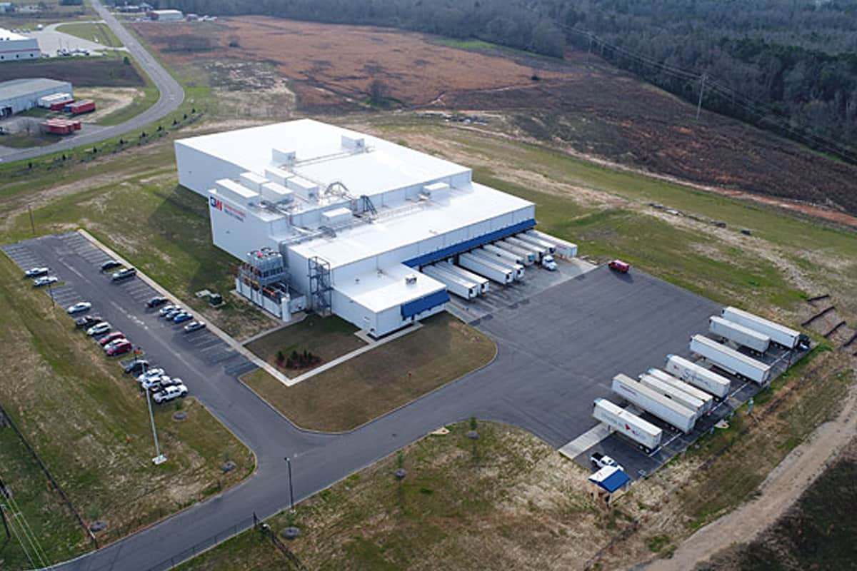 Dothan Warehouse frozen storage facility